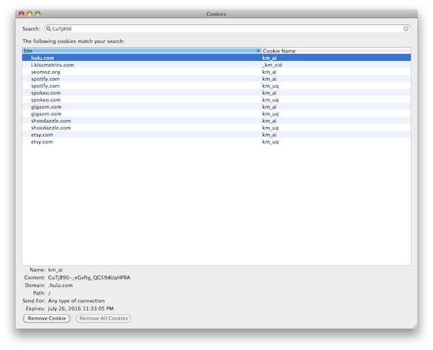 Kissmetricssharedcookies